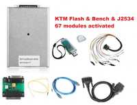 Programator ECU KTM Flash Boot & Bench & OBD 67 module Full set v1.2
