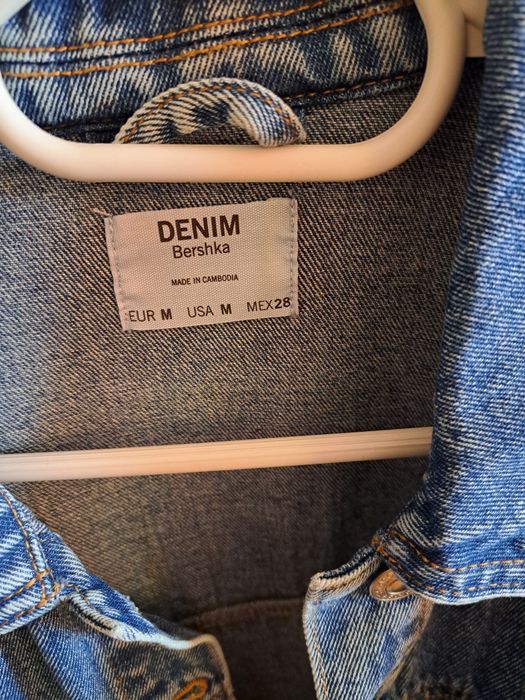 Geaca blug/ denim lunga