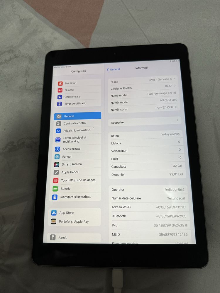 Ipad generatia a 6-a 32gb