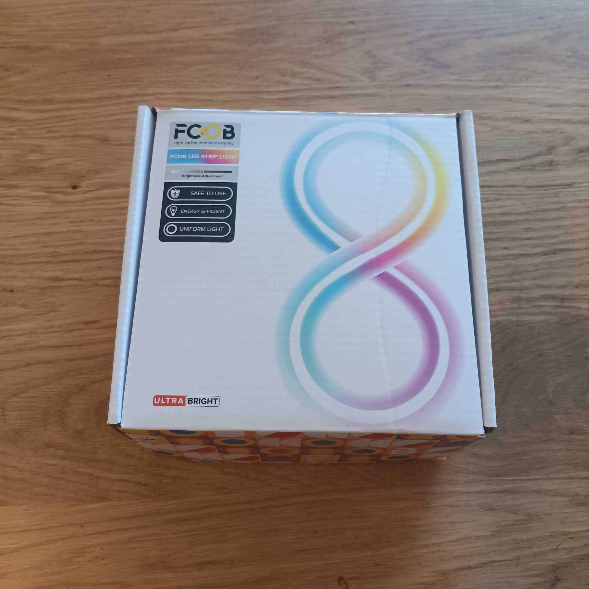 НОВА! LED лента FCOB 24V 5м, 4000K, с Bluetooth и захранване