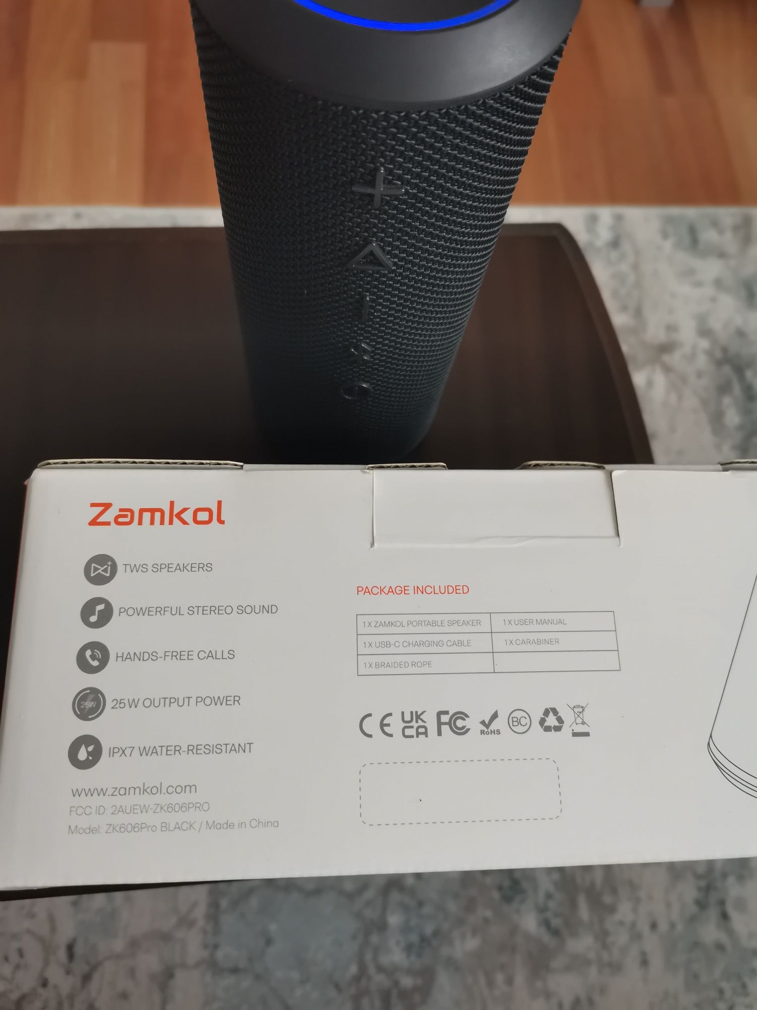 Bluetooth колонка Zamkol 606 pro