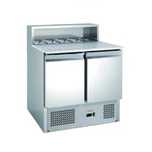 Green Frost PS900 -Saladeta 2 usi, Masa pizza 2 usi (900x700x1080h mm)