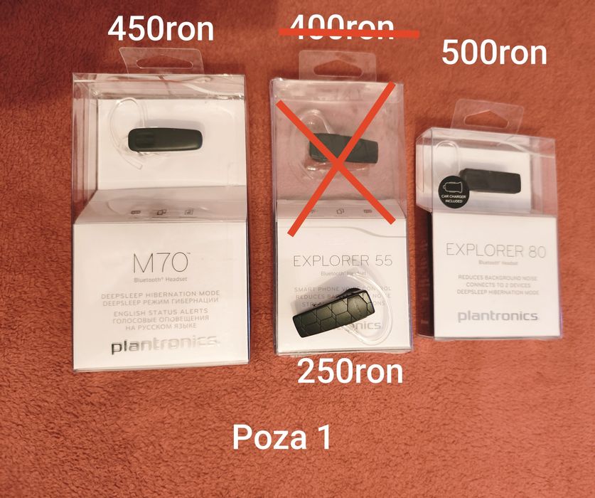 Plantronics Explorer, Jabra Talk 15 SIGILATA