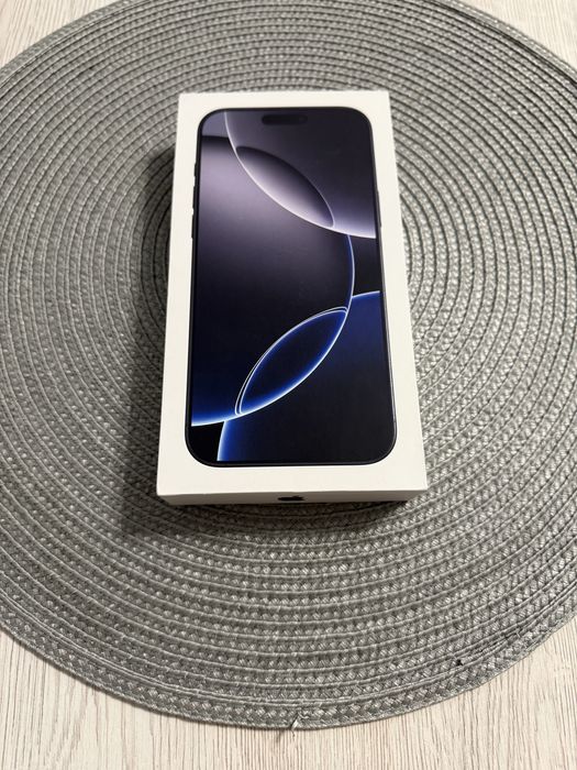 iPhone 16 Pro Max Black Titanium  Nou/Sigilat!