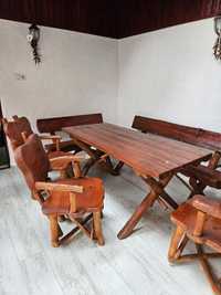Set mobilier rustic terasă/grădină