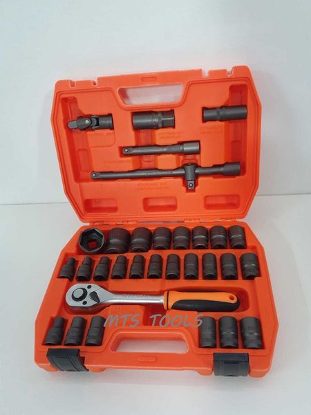 Trusa chei tubulare 1/2 32 piese CHROME-MOLIBDEN