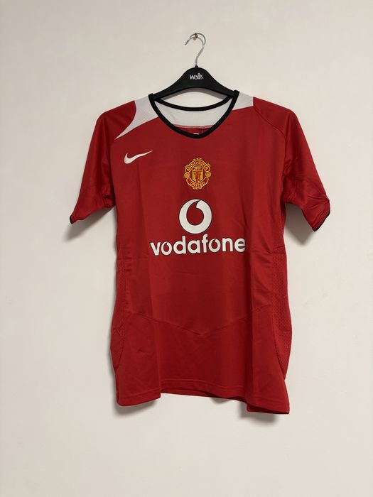 tricou fotbal jersey retro Manchester United Rooney 8 04/05