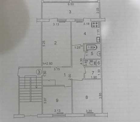 1-Этаж 3-х комнатная под коммерцию Корасу-1 (ARG)
