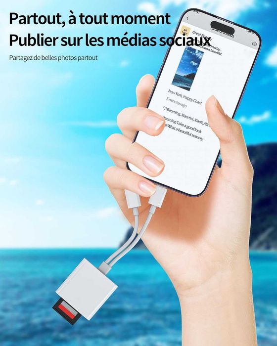 Четец за SD карти за iPhone