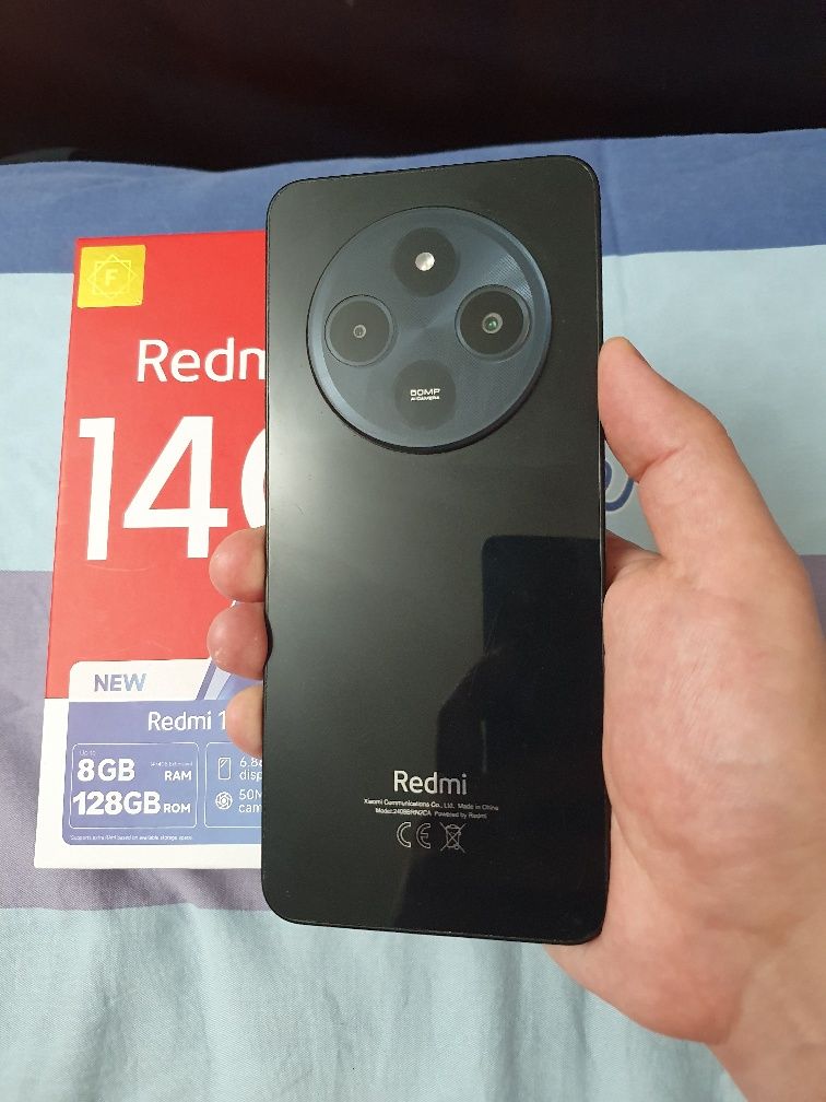 Srochna Sotiladi Xiaomi Redmi 14C 8/128Gb Black 4G Orginal yengi madel