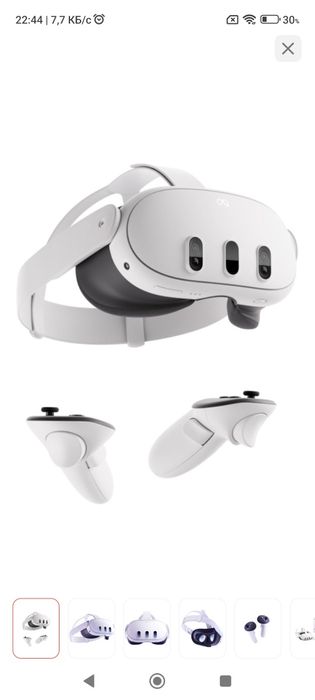 Очки виртуальной реальности Meta Quest 3 512 Gb