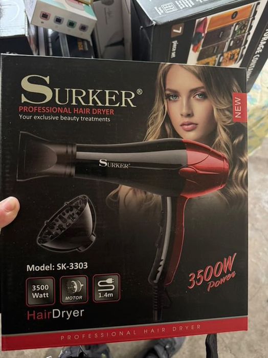 Професионален Сешоар SURKER 3500W