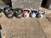 Kettlebell crapate 18 kg-14 kg-12 kg-12 kg total 68 kg