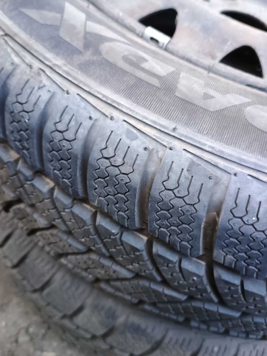 Jante + anvelope 165 / 70 R14 - Fiat Punto 2