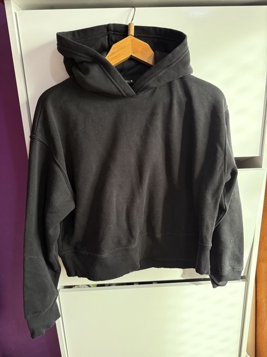 Суичър zara черен и бежов