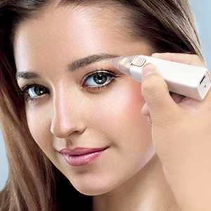 Акумулаторен козметичен тример 2 в 1 от Kaphio Facial Hair Removal