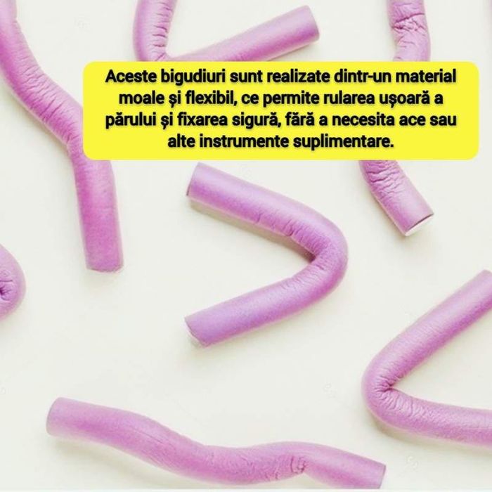 SET 5 Bigudiuri Lungi Flexibile