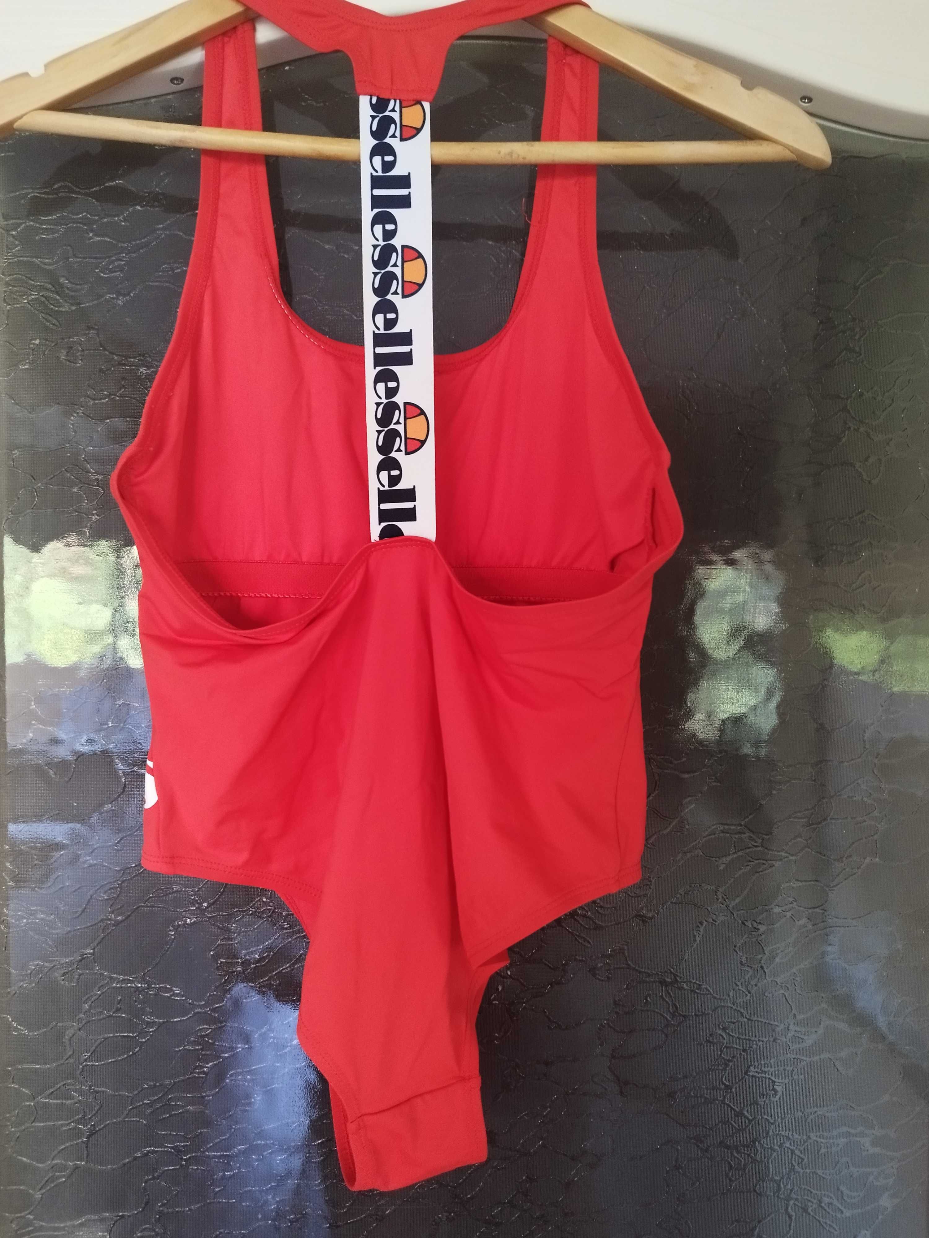Ellesse  яркочервен бански костюм