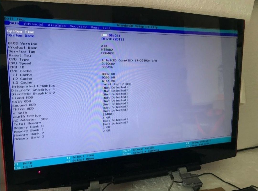 Vand display Alienware m18x R1 , R2 black stealth sau nebula red