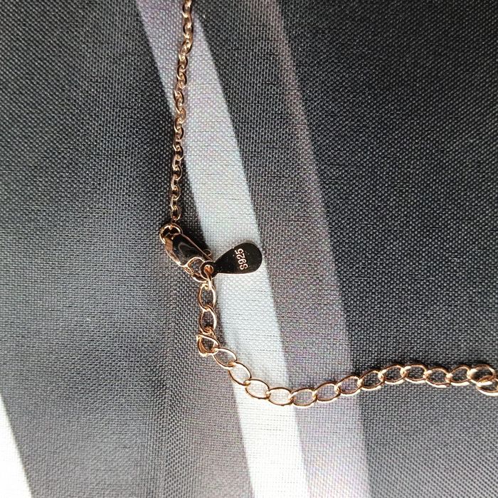 Brățară din Argint 925 – Model Puls/Heartbeat cu Inimă, Placată cu Aur