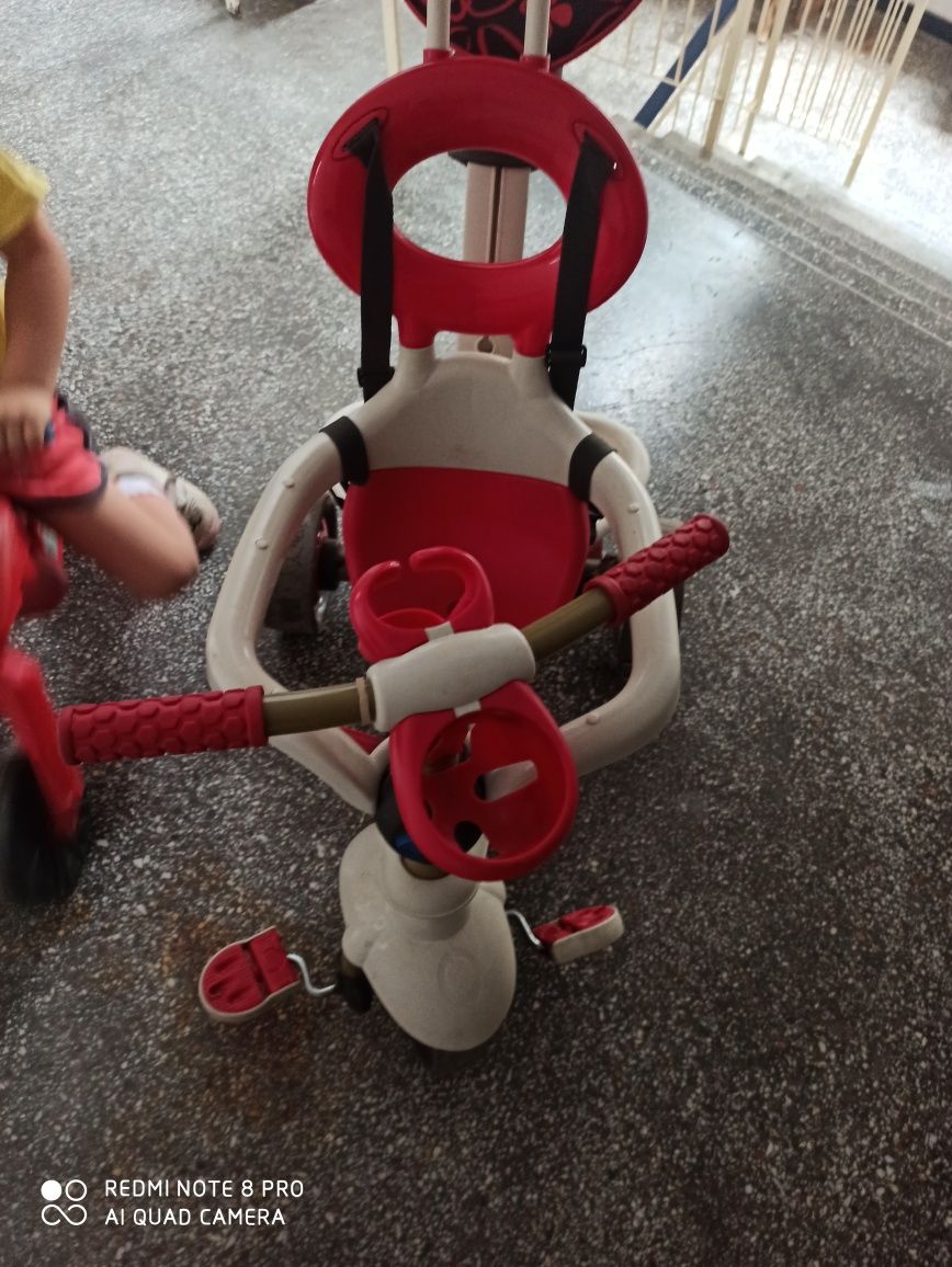 Tricicleta Smart Trike Dream 4 in 1 Rosu