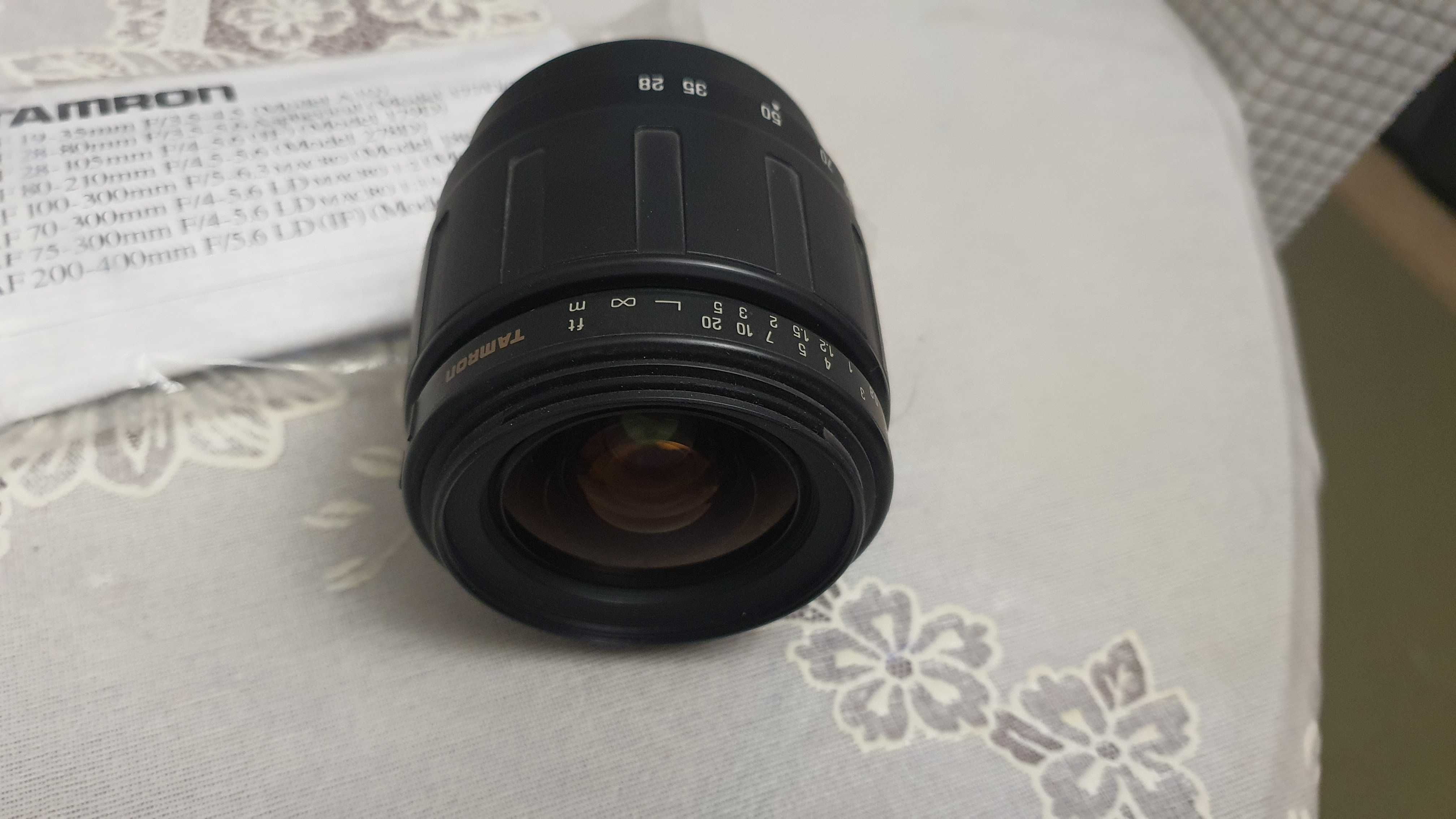 Пленочная Фотокамера MINOLTA DYNAX 505si super с объективом TAMRON