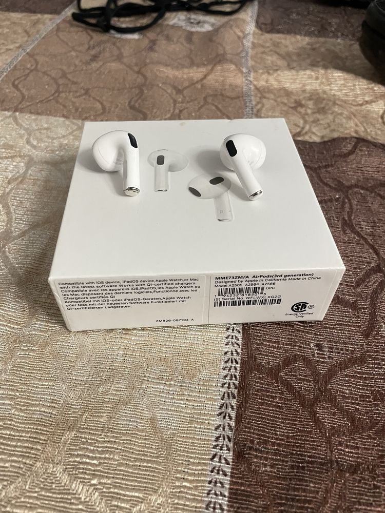 Apple AirPods 3 MagSafe без кейс
