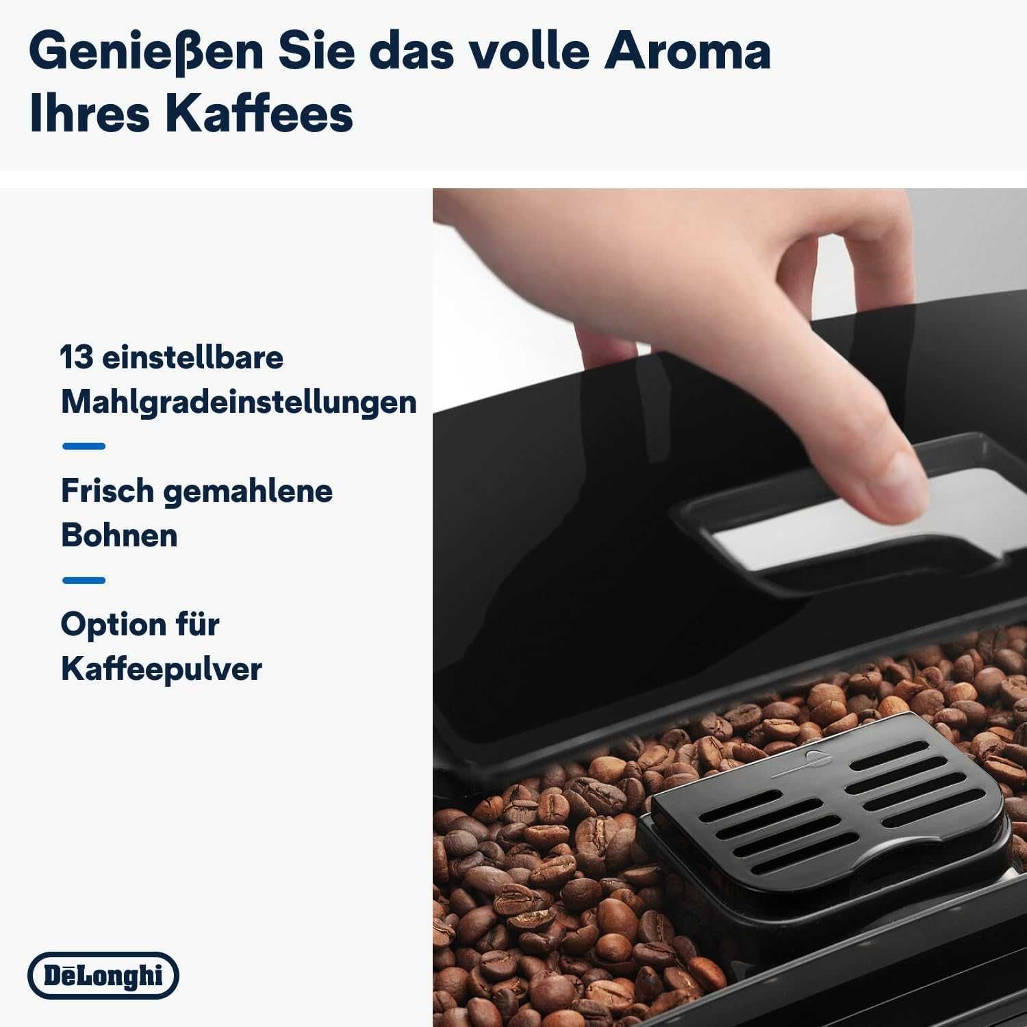 Кафеавтомат Delonghi Magnifica S ECAM11.112.B Еспресо Кафемашина 1450W