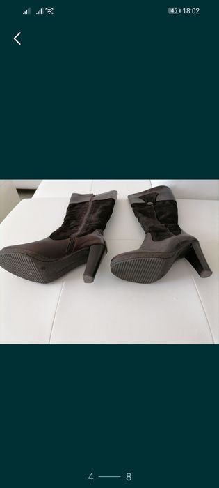 Vând cizme de piele elegante /fashion,produs import Italia.