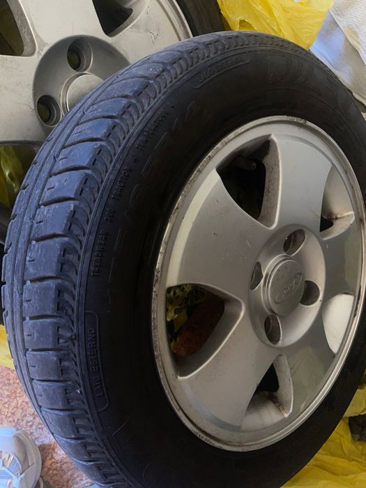 Продавам зимни гуми FULDA с лети джанти 175/65 R14