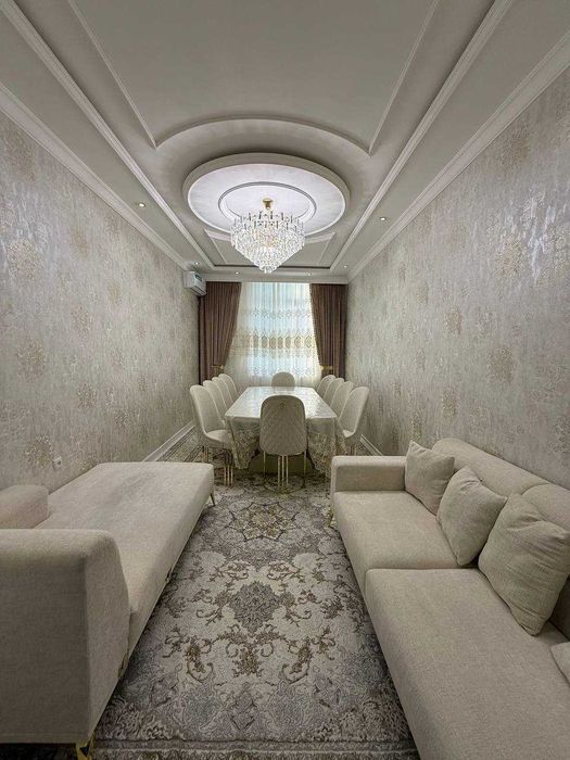 Новостройка,  3/6/8, ор-р Алайский рынок, 100 м2, Евро ремонт