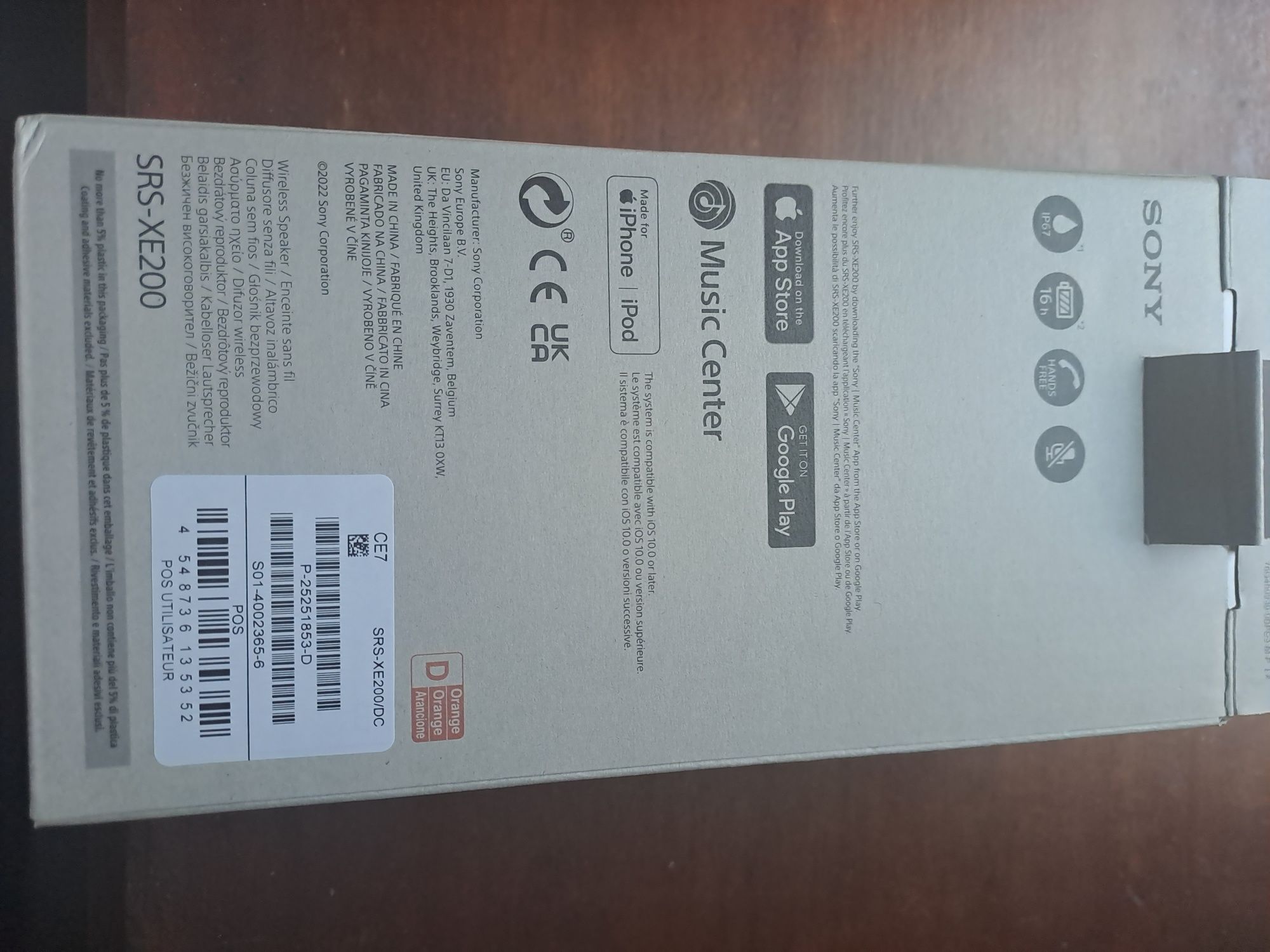 Vând boxa Sony Bluetooth noua