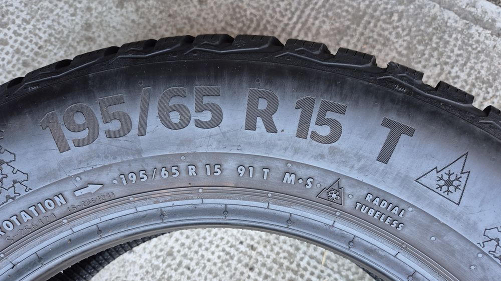 Set 4buc 195/65 R15 91T Continental WinterContact TS870 M+S iarnă
