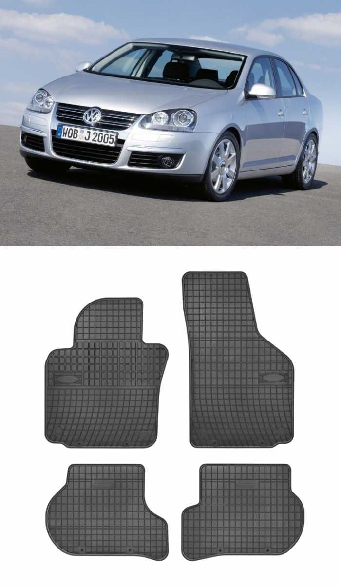 Гумени стелки Frogum съвместими с Skoda Octavia, Seat Leon, VW Golf V