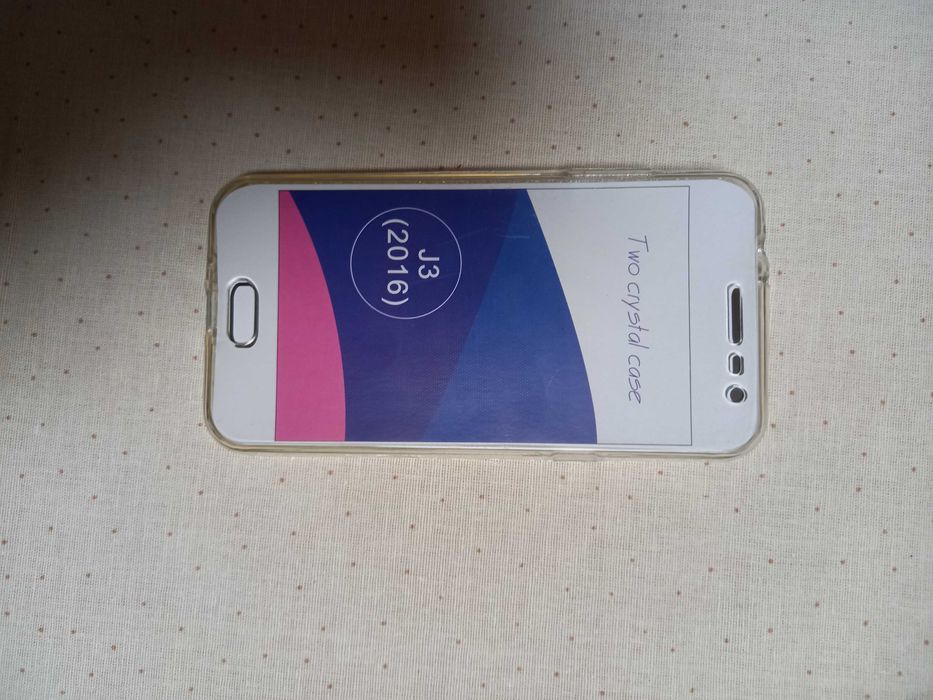 Husă telefon transparentă pentru Samsung j3