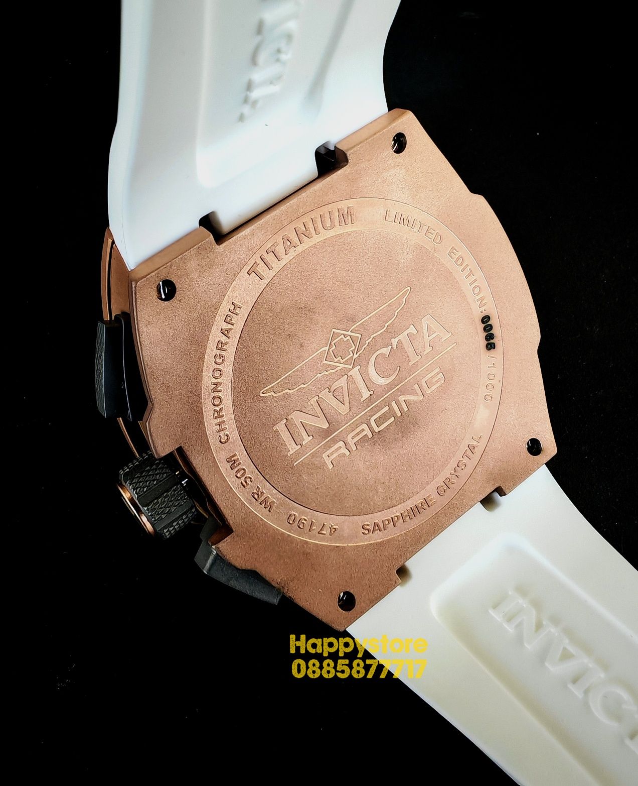 часовник INVICTA Racing Rose Limited edition Gold 47-57 mm, Инвикта