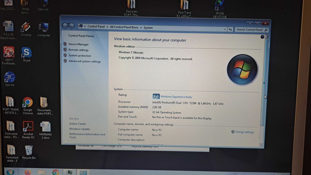Laptop second hand Dell Inspiron 1525
