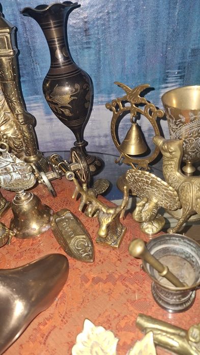 Colecție vintage bronz/alamă