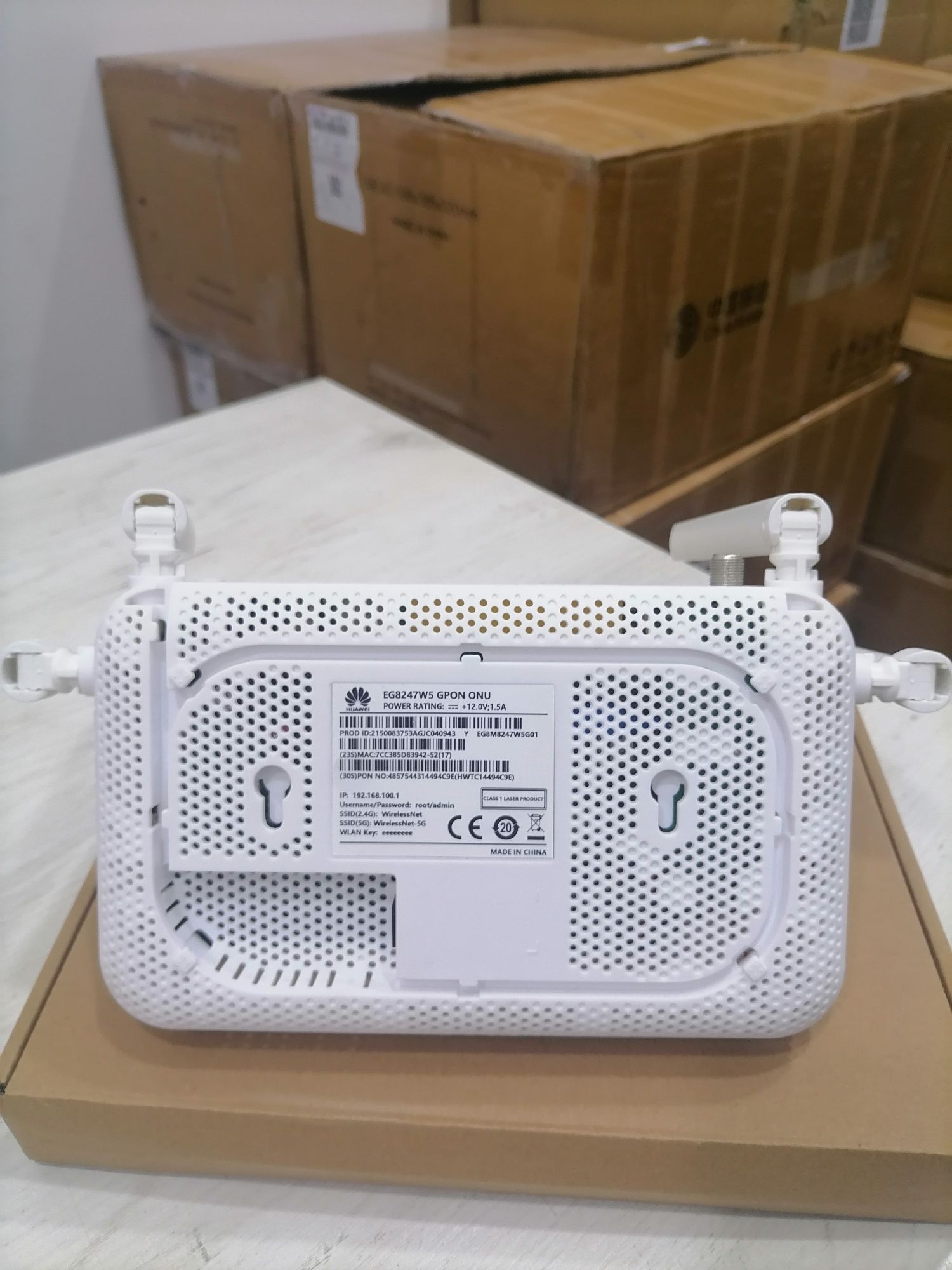 Huawei EG8247W5 GPON ONU, 2.4G & 5G