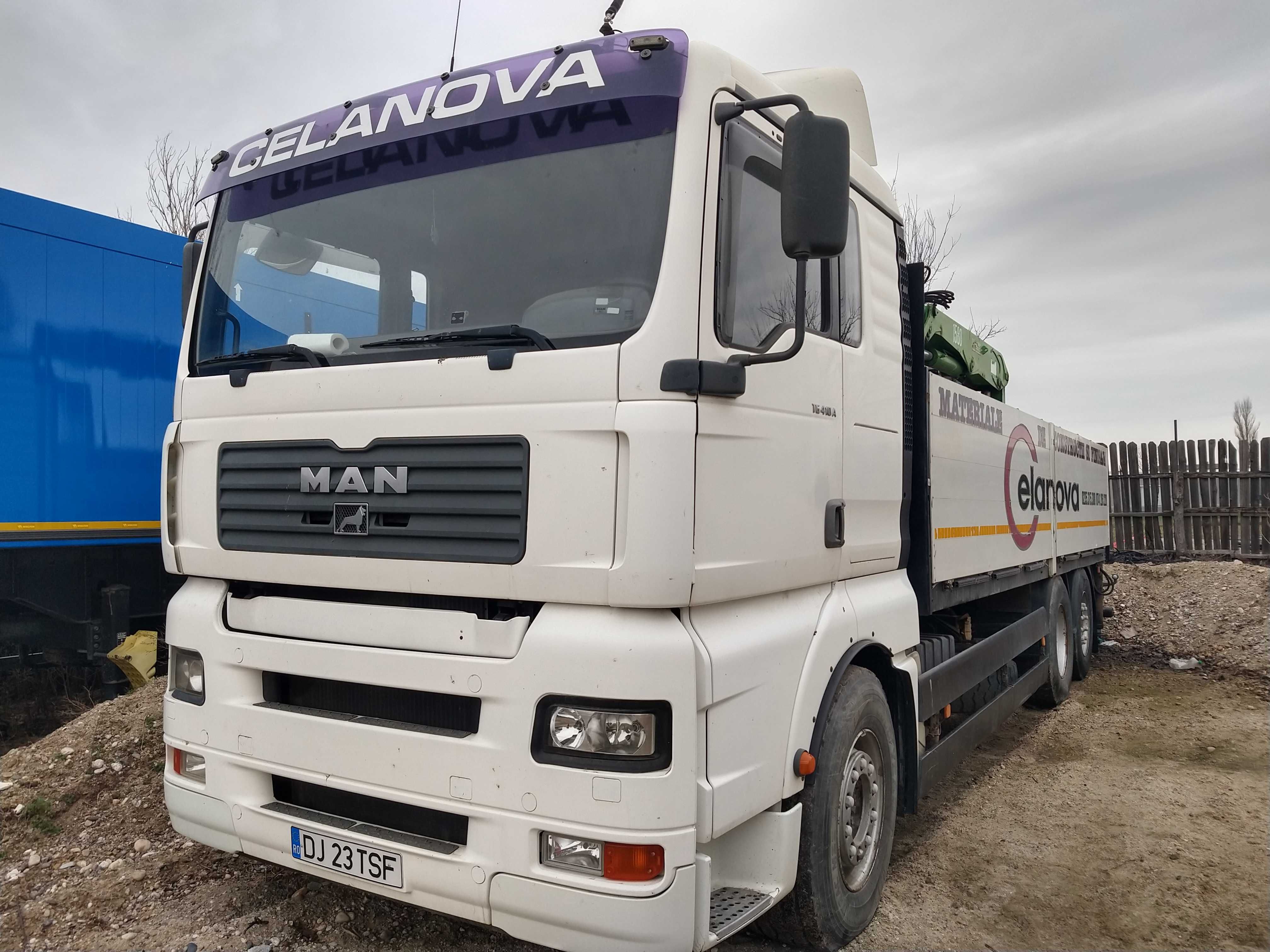 Camion cu macara, camion Man Schimb, variante