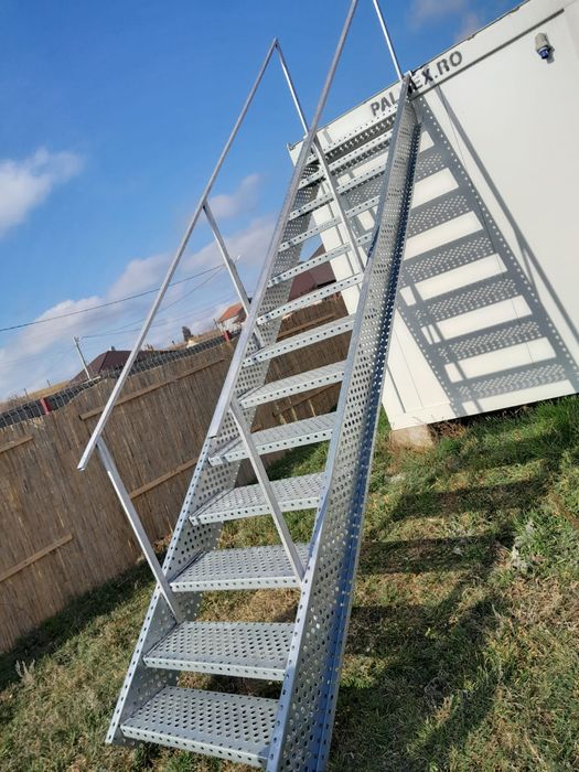 Scara metalica zincata 4mm g