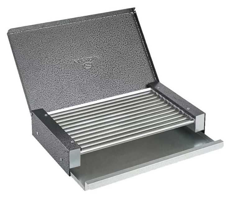 Класическа електрическа скара с капак скития 1600W
