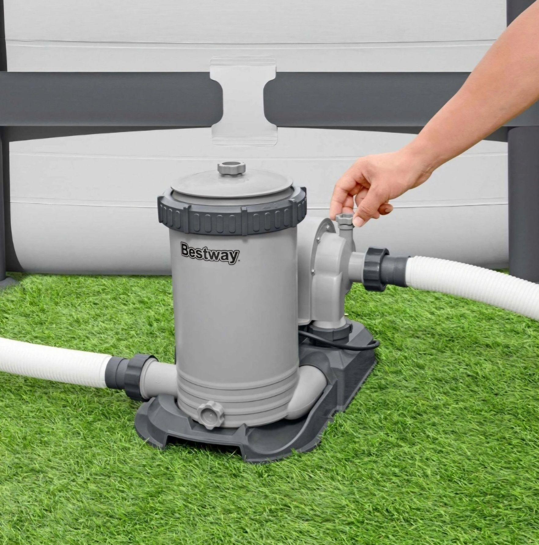Pompa filtrare apa piscina, Bestway 58391, 9463 l apa/h
