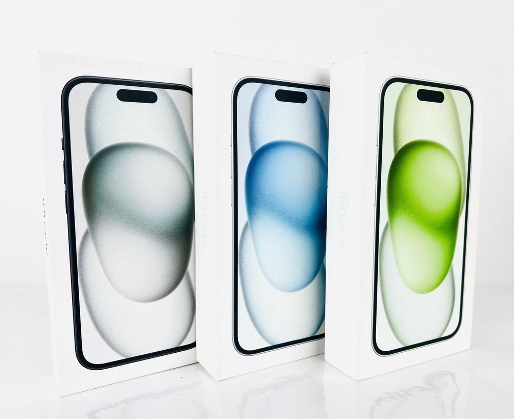 НОВ! Apple iPhone 15 128GB Black / Blue / Green Гаранция!