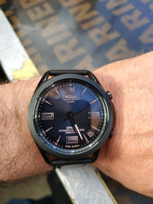 Смарт часы Galaxy Watch-3 Stainless 45mm black