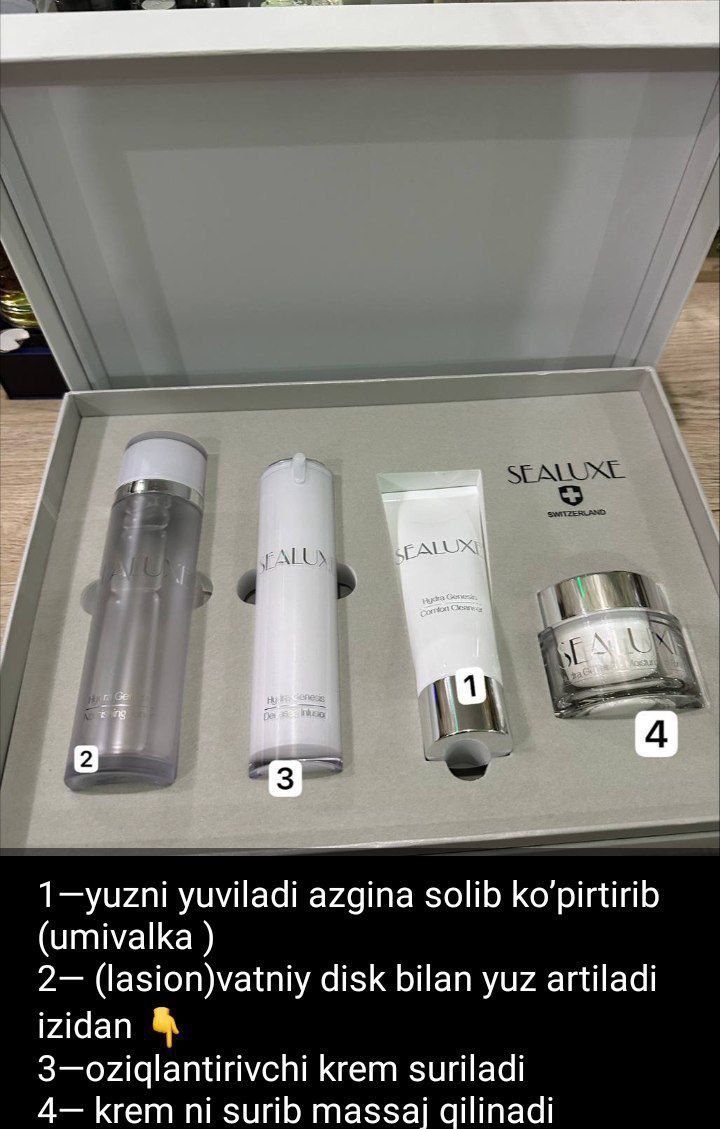 Sealuxe mahsulotlari tòplami