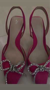 Обувки с ток Zara 38 размер