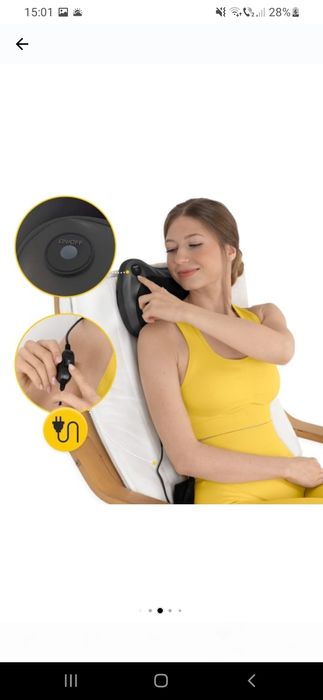 Aparat masaj cu caldura