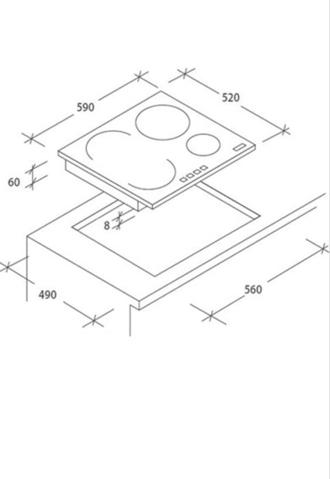 Plita incorporabila Candy
