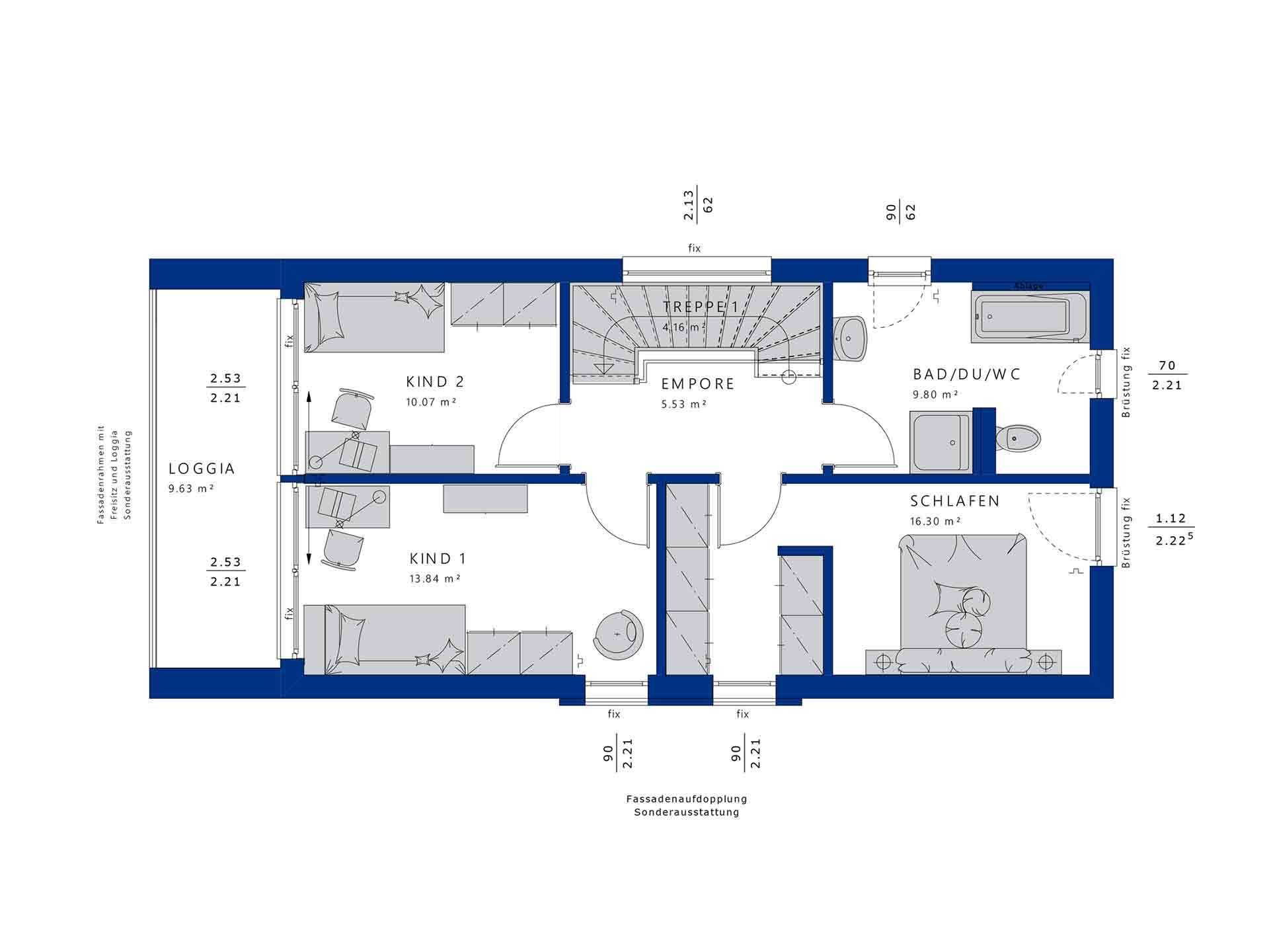 Kit casa lemn  150 mp